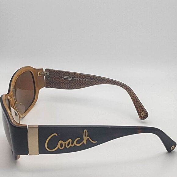 Coach Whitney Brown Tortoiseshell Sunglasses - Picture 8 of 10
